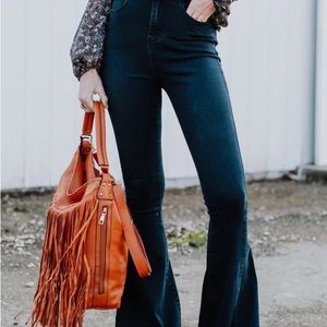 The Dylan Bell Bottom Jeans - Three Birds Nest